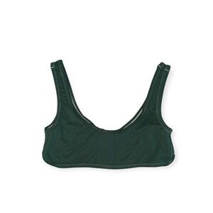 Free People Dark Green Sports Bra